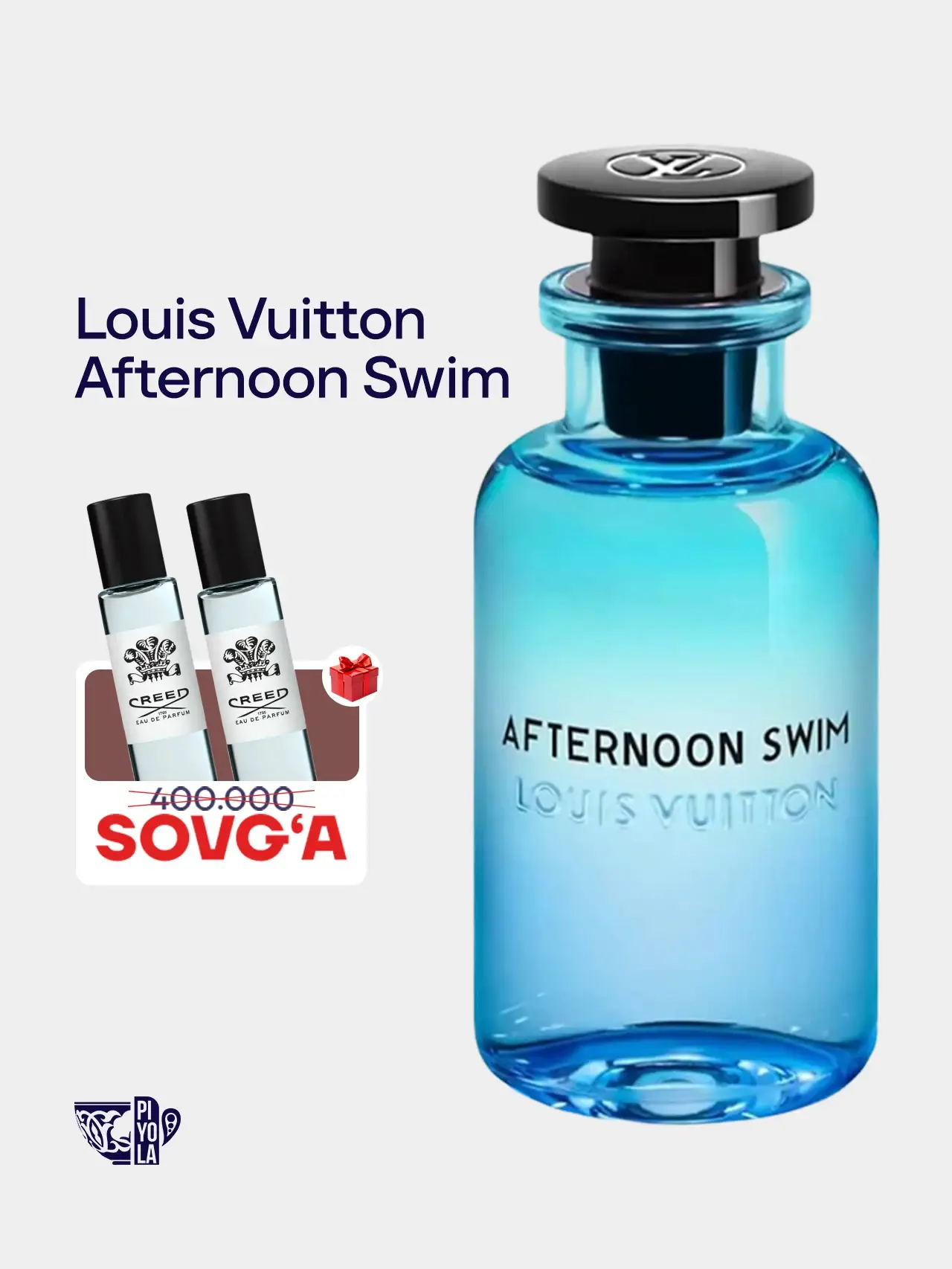 Louis Vuitton Afternoon Swim EDP 100ml + Creed Aventus EDP 20ml Gift Set