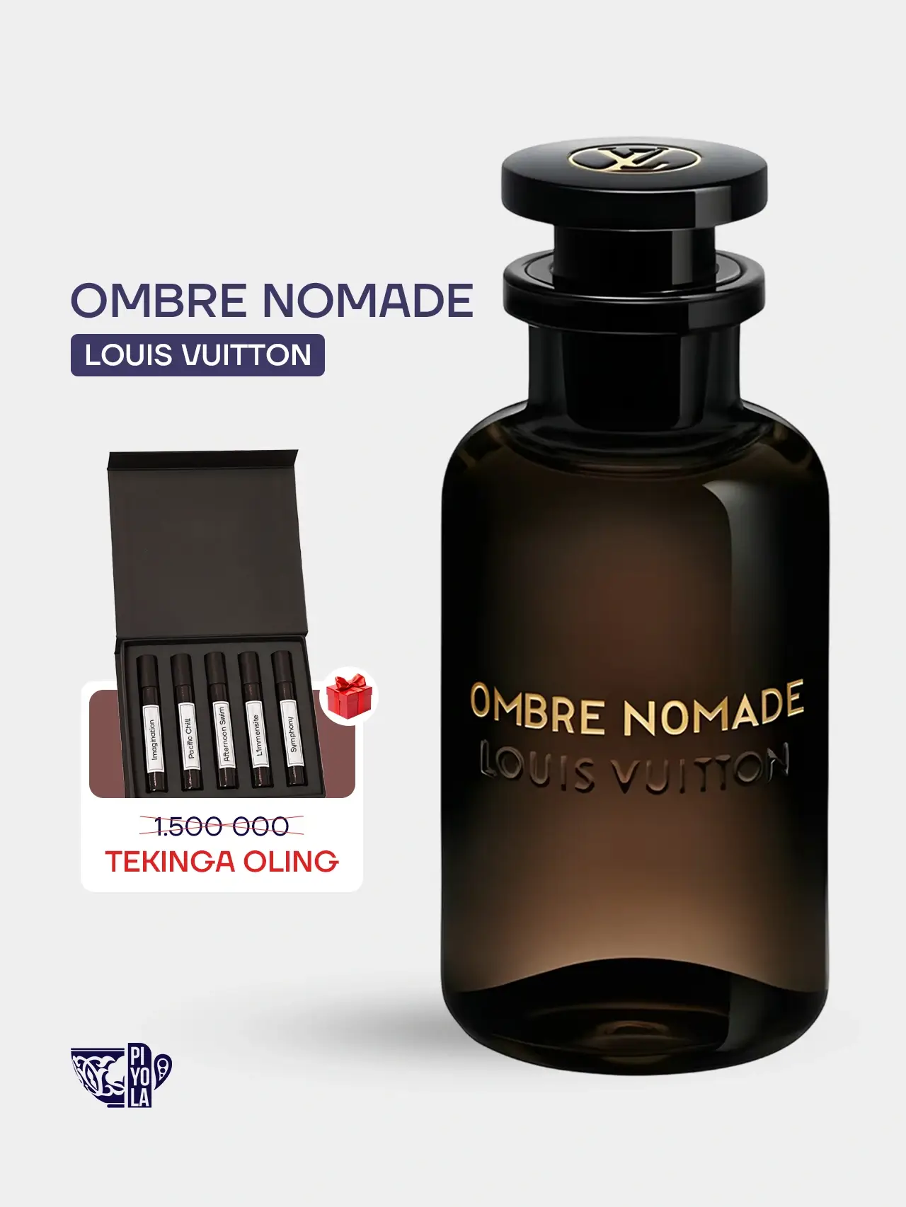 Louis Vuitton Ombre Nomade 100 ml Premium Sifat + 5 ta Louis Vuitton sovg‘a to‘plami